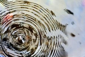 vibration de l'eau